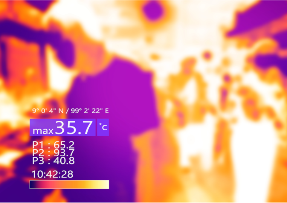 Telecamere termografiche misurazione corporea